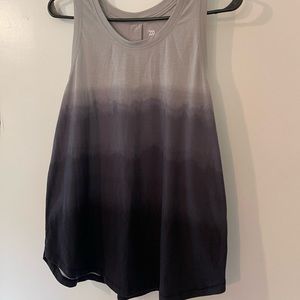 Ombré Gray Workout Tank
